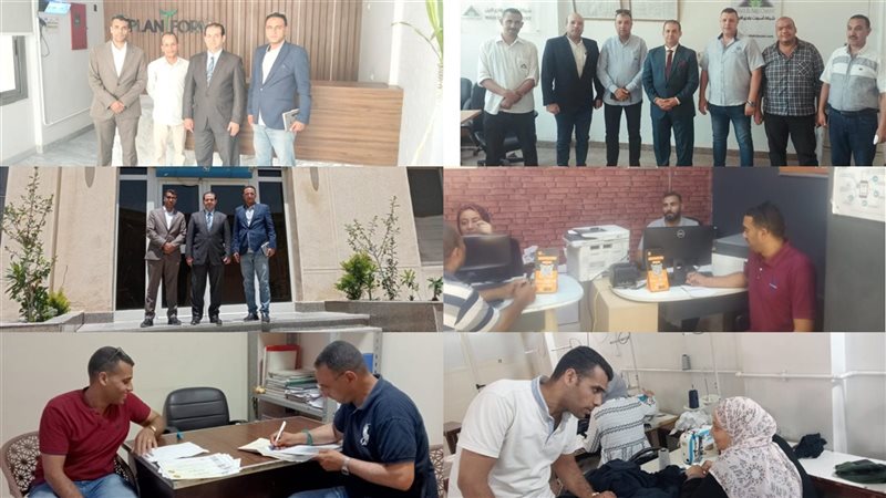 محمود باسل خلال الزيارات