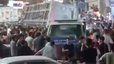 انقلاب تريلا فوق سيارة ملاكي في الفيوم.. والشرطة تتحفظ على سائق النقل