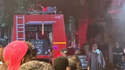 إصابة ربة منزل وابنتها بحروق متفرقة بالجسم بسبب حريق قمامة فى الهرم