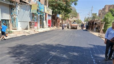 محافظ الجيزة: بدء أعمال تطوير وتوسعة ورصف طريق أبو صير - الحوامدية 