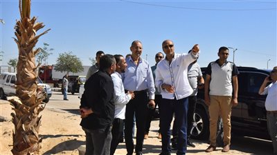 محافظ يتفقد تطوير ميدان قناطر أسيوط بالوليدية بالمشاركة المجتمعية