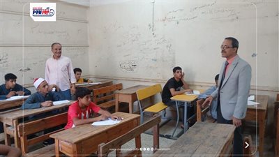 الوكيل الثقافي لأزهر المنيا يتابع انطلاق امتحانات الدور الثاني ويشيد بالأنضباط
