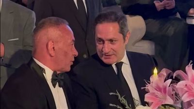 ظهور لافت لعلاء مبارك في حفل زفاف ابنة إبراهيم حسن.. وتهنئة خاصة للعروسين