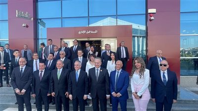 وزير العدل يفتتح فرع توثيق جديد داخل بنك مصر بالتجمع الخامس 