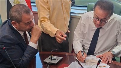 دعم مستشفى الجهاز الهضمي بدمياط يناقشه النائب فوزي الجوجري مع وزير الصحة