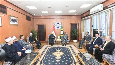محافظ الدقهلية يستقبل وزير الأوقاف لتفقد التصفيات الأولية لـ 