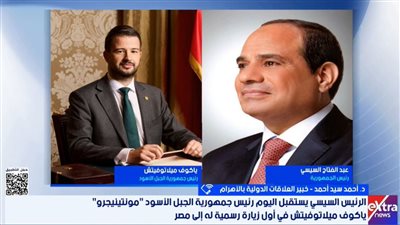 خبير: زيارة رئيس الجبل الأسود تفتح آفاقا جديدة للتعاون مع مصر