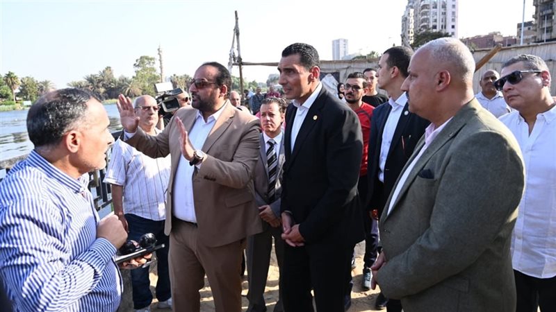 جوهر نبيل يتفقد أعمال