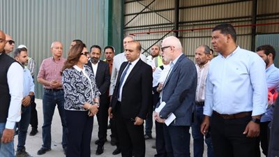 3500 فرصة عمل.. وزيرة التنمية المحلية تتفقد مشروع 
