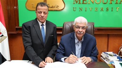 رئيس جامعة المنوفية يعتمد نتيجة بكالوريوس كلية التجارة بنسبة نجاح 88%