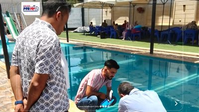 استمرار الحملات البيئية على حمامات السباحة بمدينة الفيوم