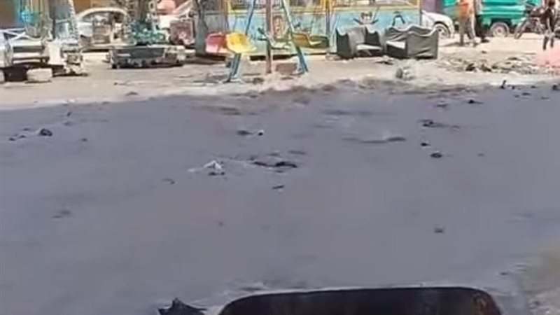 انفحار ماسورة بالمرج