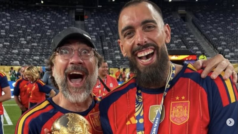مشجعي المنتخب الإسباني