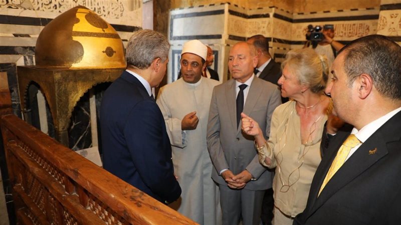 جانب من افتتاح قبة