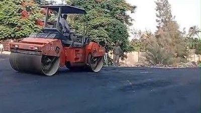 محافظ الجيزة يتابع أعمال صيانة طريق جسر ترعة الشبرامنتية بأبو النمرس