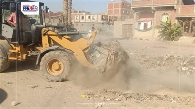 حملات مكثفة للنظافة ورفع الإشغالات وتحسين المظهر الحضاري بمركز يوسف الصديق 