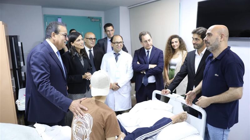 جانب من الزيارة 