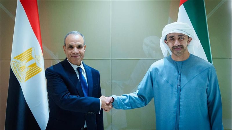 وزيرا خارجية مصر والإمارات