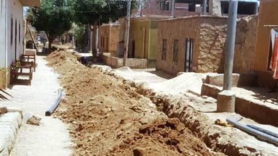 متابعة ميدانية للمشروعات الجارية بنصر النوبة لتسريع معدلات الإنجاز بأسوان
