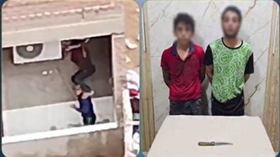 الأمن يضبط عاطلين حاولا سرقة وحدة تكييف منزل بالمحلة