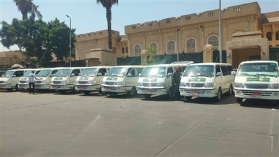  ترخيص ١١٥ سيارة أجرة إضافية لدعم خدمات النقل بمراكز ومدن جنوب محافظة الجيزة