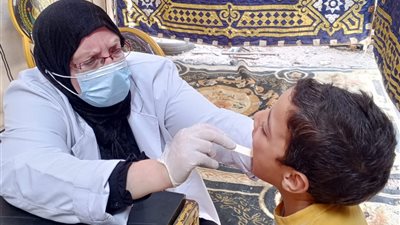 محافظ الغربية يتابع القافلة الطبية بقرية فيشا سليم بمركز طنطا ويعلن تقديم الخد