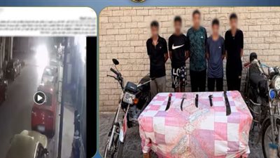 خلافات سابقة وراء الاعتداء.. ضبط 5 أشخاص بحوزتهم أسلحة بيضاء في بورسعيد