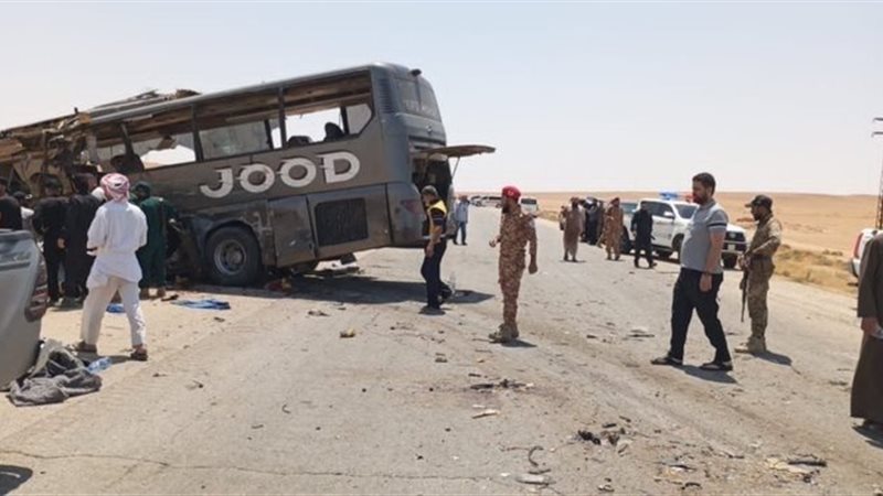 حادث سوريا اليوم