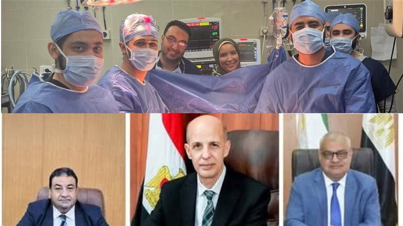 جانب من إجراء العملية