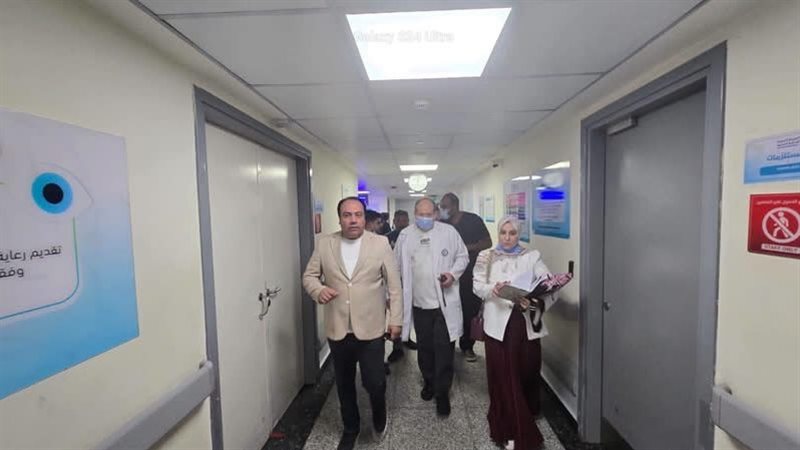 نائب مدير الفرع يتفقد