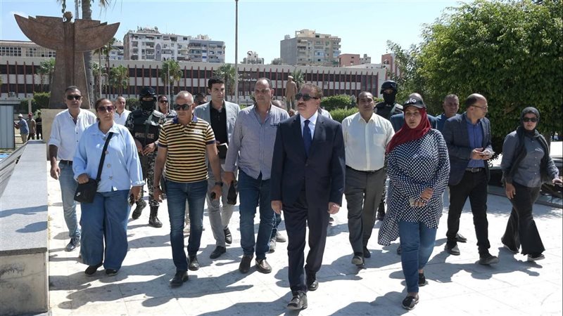 جانب من الجولة التفقدية