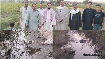 مزارعى اللافى والجرابعة بناصر بنى سويف .. أراضينا متعطشة للمياه |فيديو وصور 