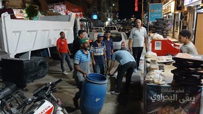 حي السويس يواصل حملات إزالة الإشغالات والتعديات لإعادة الانضباط إلى الشوارع