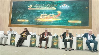 عميد طب بنها يفتتح أكبر مؤتمر طلابي على مستوى العالم بمشاركة طلاب ١٦ دولة 