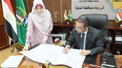 محافظ المنوفية يعتمد الأحوزة العمرانية الجديدة لـ 64 قرية