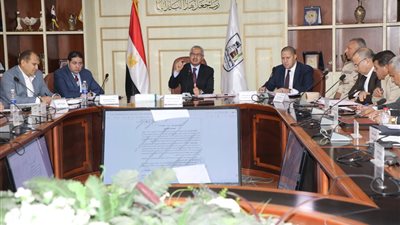 محافظ بني سويف يناقش مستجدات وسير العمل في ملفات التصالح والتقنين والمتغيرات