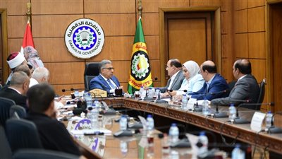 لتلبية مطالب المواطنين.. محافظ الدقهلية يجتمع باعضاء مجلسى النواب والشيوخ 