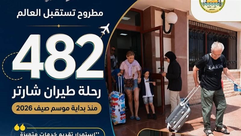 مطروح تستقبل 482