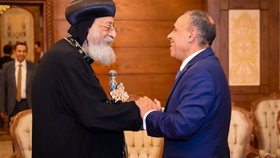 وزير الخارجية يقدم التهنئة لقداسة البابا تواضروس الثاني بمناسبة عيد القيامة
