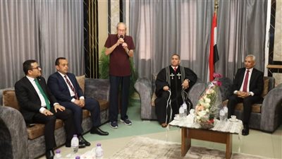 رئيس جامعة المنيا يزور عددا من الكنائس للتهنئة بعيد القيامة المجيد