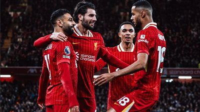 التعادل السلبي يحسم الشوط الأول بين ليفربول وليستر سيتي