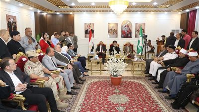 تأمين طبي لاحتفالات عيد القيامة.. محافظ الشرقية يقدم التهنئة لأسقف فاقوس 