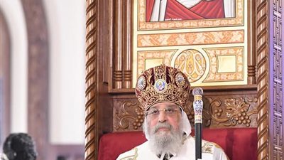 البابا تواضروس يصلي قداس «شم النسيم» بالكاتدرائية الكبرى في وادي النطرون