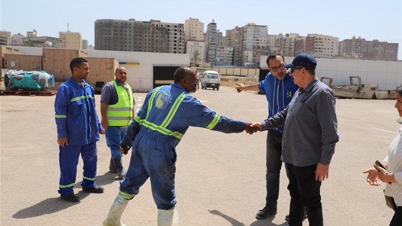 جانب من الزيارة