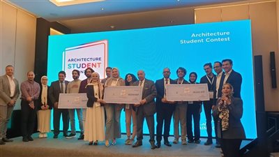 فريق هندسة القاهرة يفوز بالمركز الأول فى مسابقة «سانت - جوبان» الفرنسية 