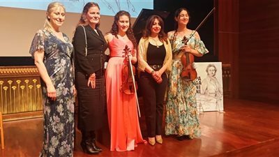 ليلة موسيقية ساحرة .. وأجواء ربيعية بأكاديمية الفنون بروما  ‏