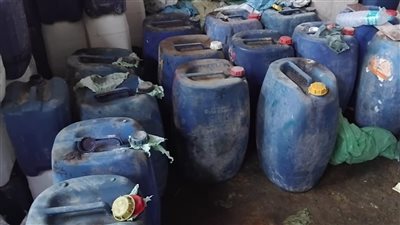 ضبط كيان غير مرخص لتصنيع المخصبات الزراعية في المنوفية