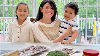 رانيا المشاط مع أسرتها احتفالًا بشم النسيم: 