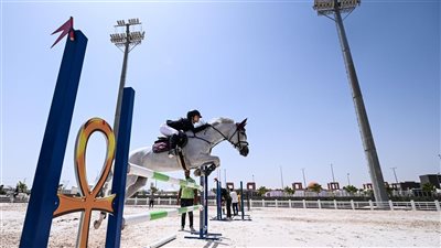 استعدادات مكثفة داخل كيان سيتي للفروسية لبطولة العالم العسكرية لقفز الحواجز 
