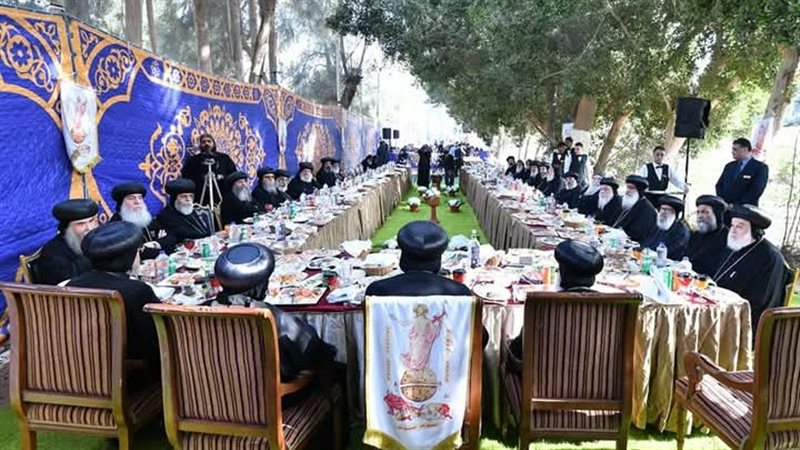 البابا تواضروس خلال